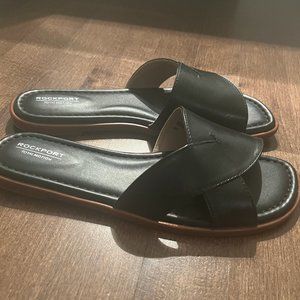 Rockport Women Total Motion Zadie Slide Black